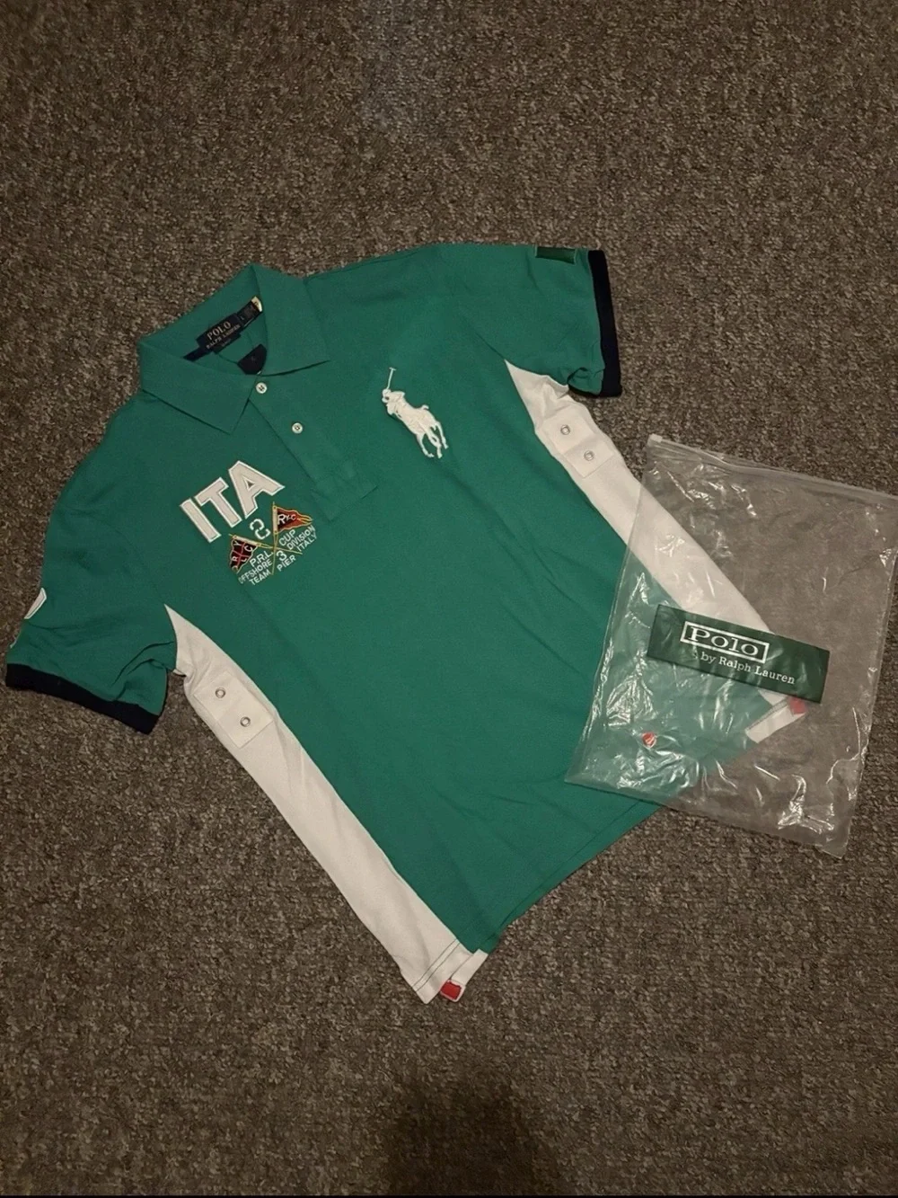 Polo Ralph Lauren Italy #2 Big Pony Polo Shirt Chief Keef L